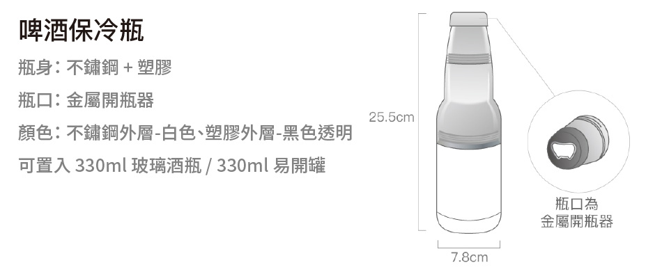 啤酒保冷瓶