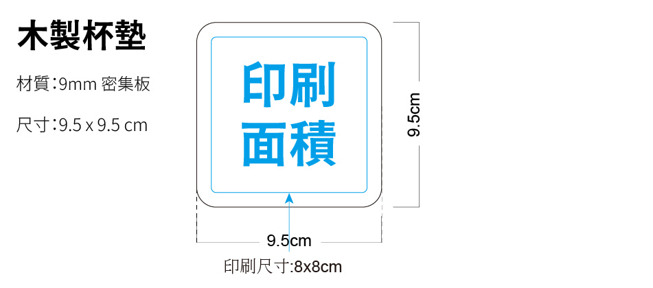 木製杯墊
