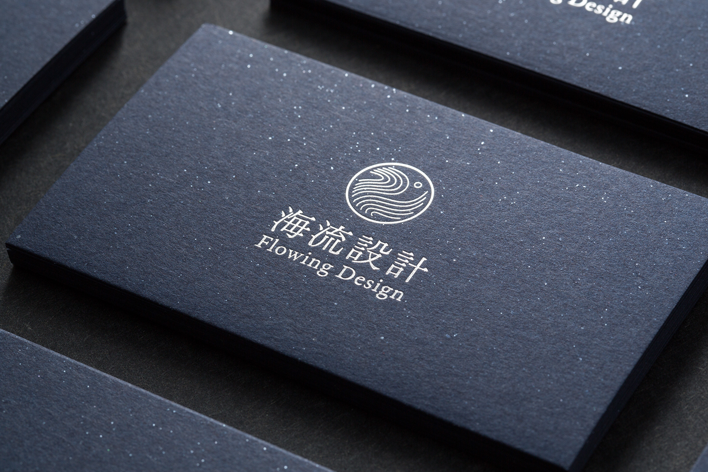 Business card for Flowing Design-捷可印