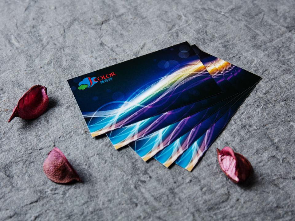 彩鑽卡名片
