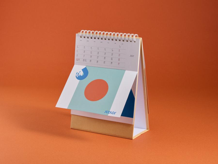 明信片桌曆製作，便宜優質的桌曆，月曆印刷服務-捷可印
