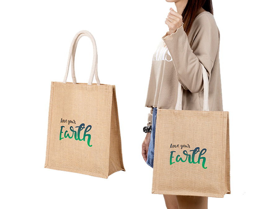 黃麻購物袋製作，便宜優質的提袋印刷服務-捷可印